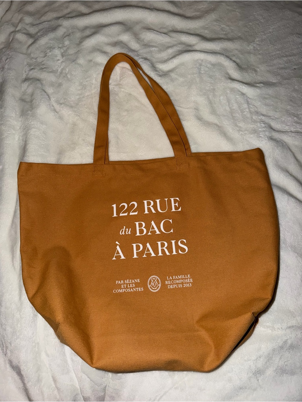 Sezane reusable tote bag from Paris